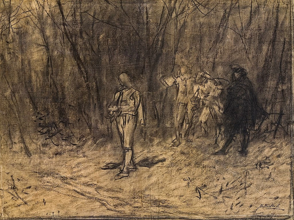 Il cavaliere in attesa